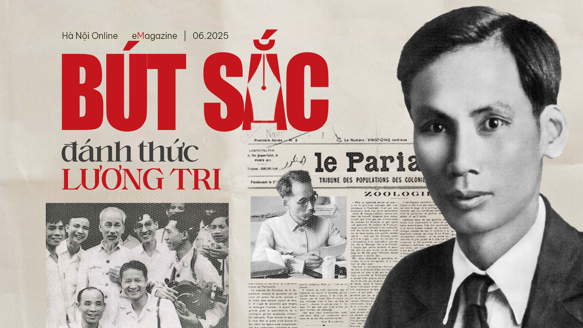 Bút sắc đánh thức lương tri