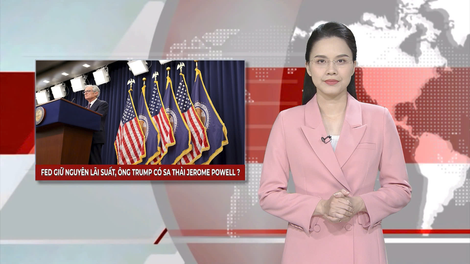 FED giữ nguyên lãi suất, ông Trump có sa thải Jerome Powell? | Nhìn ra thế giới | 21/06/2025