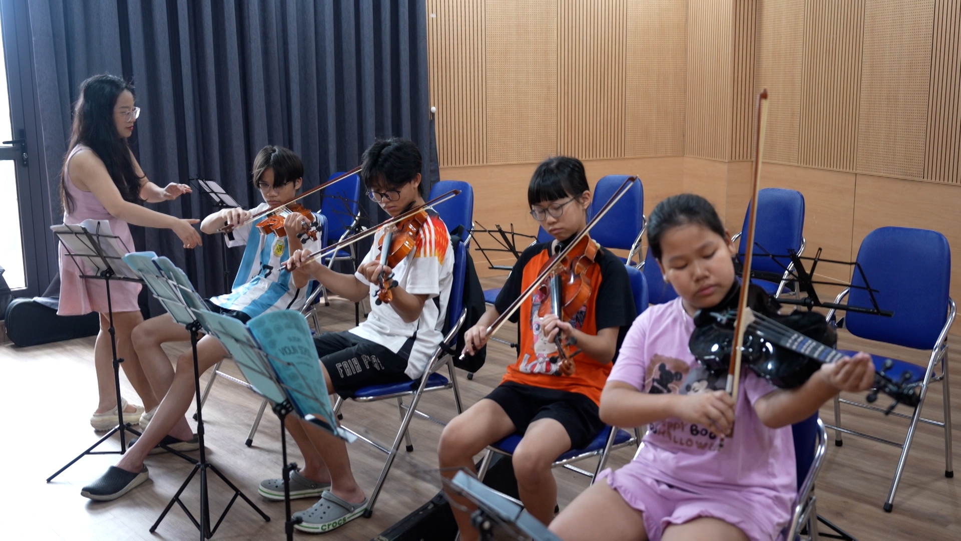 Ngày hè ở Cung thiếu nhi Hà Nội