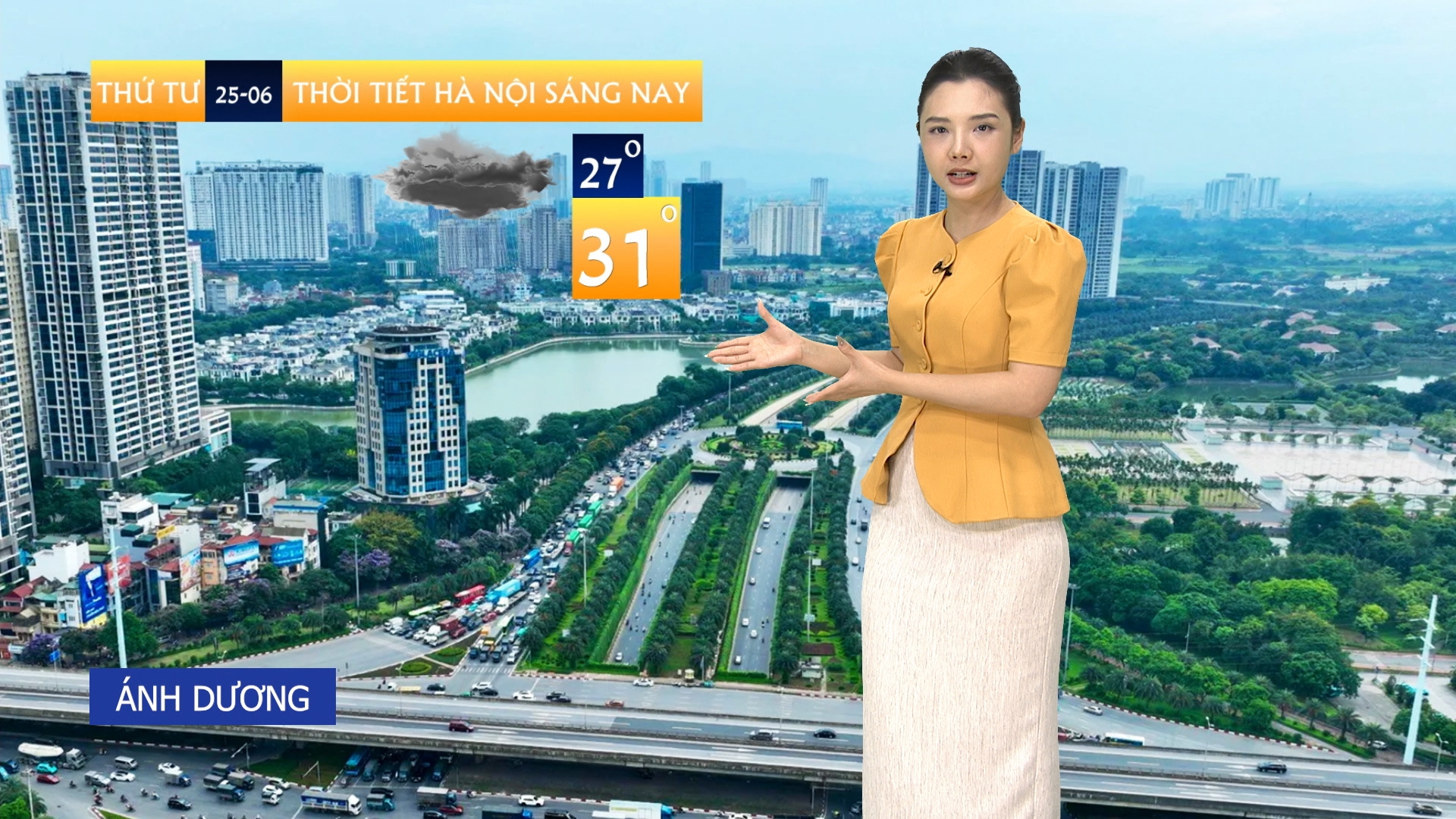 Dự báo thời tiết trưa | 25/06/2025