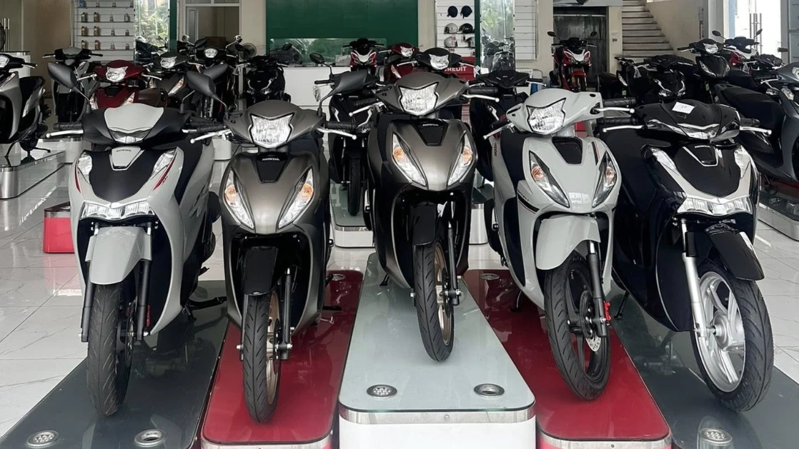 Lệ phí trước bạ xe máy giảm xuống còn 2%