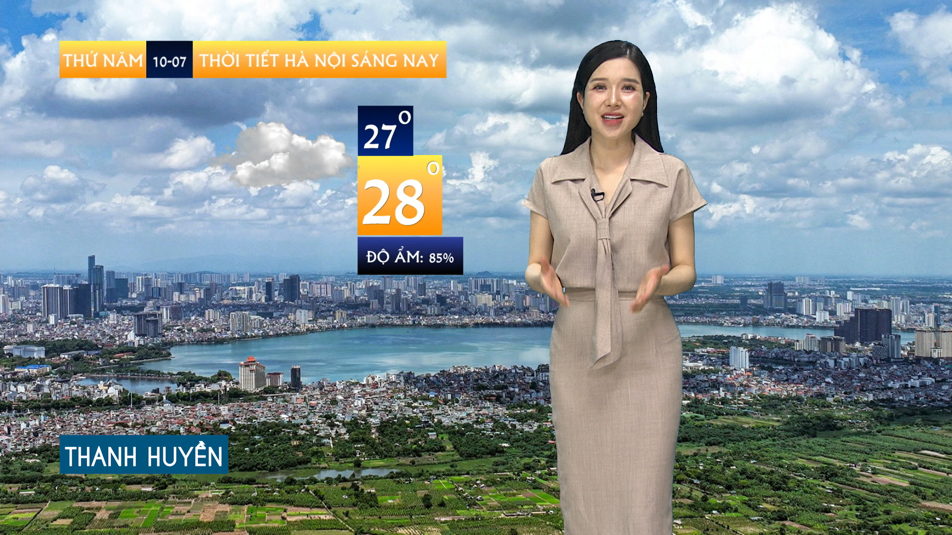 Dự báo thời tiết sáng | 10/07/2025