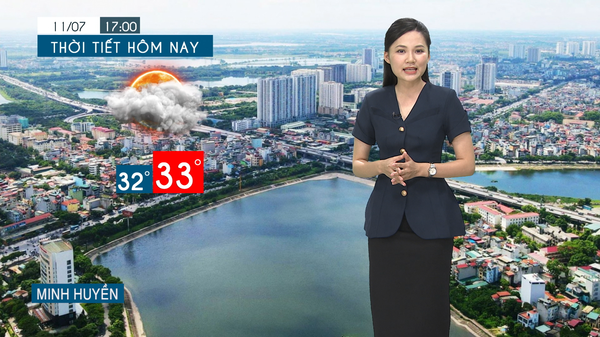 Dự báo thời tiết tối | 11/07/2025