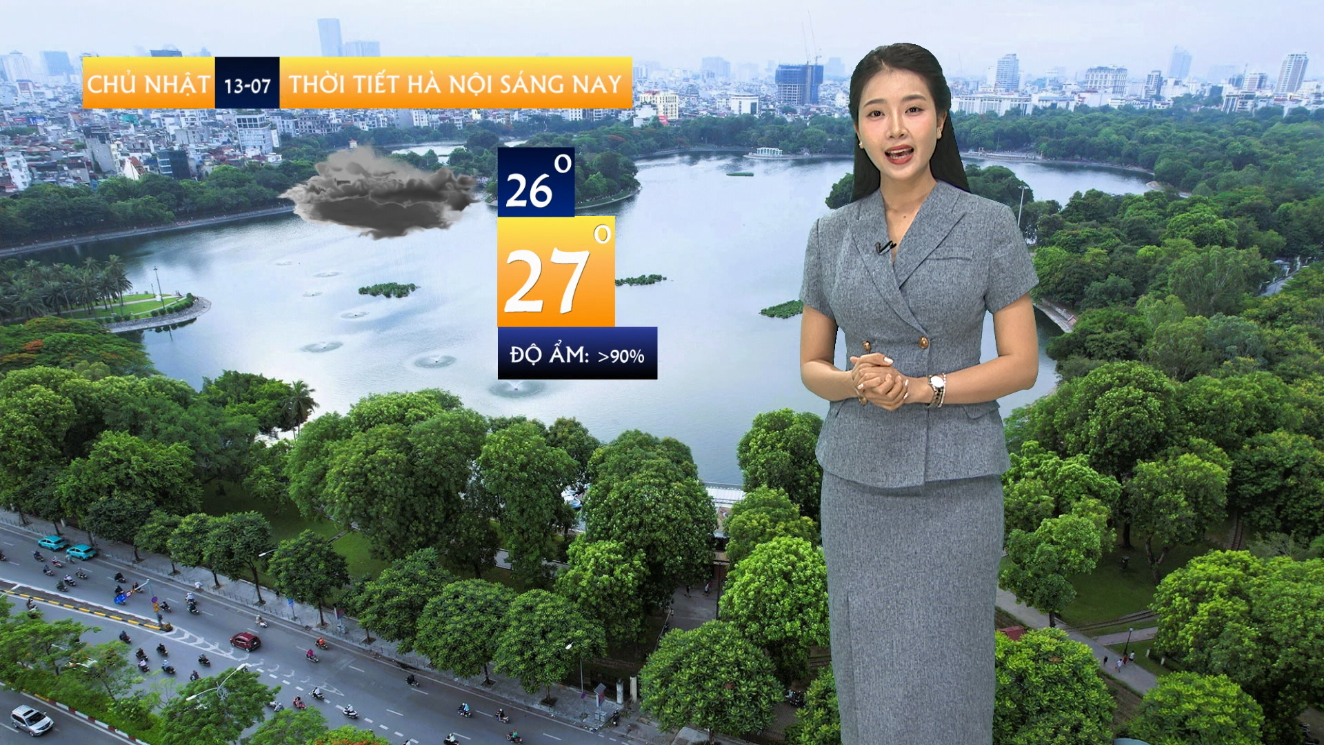 Dự báo thời tiết sáng | 13/07/2025