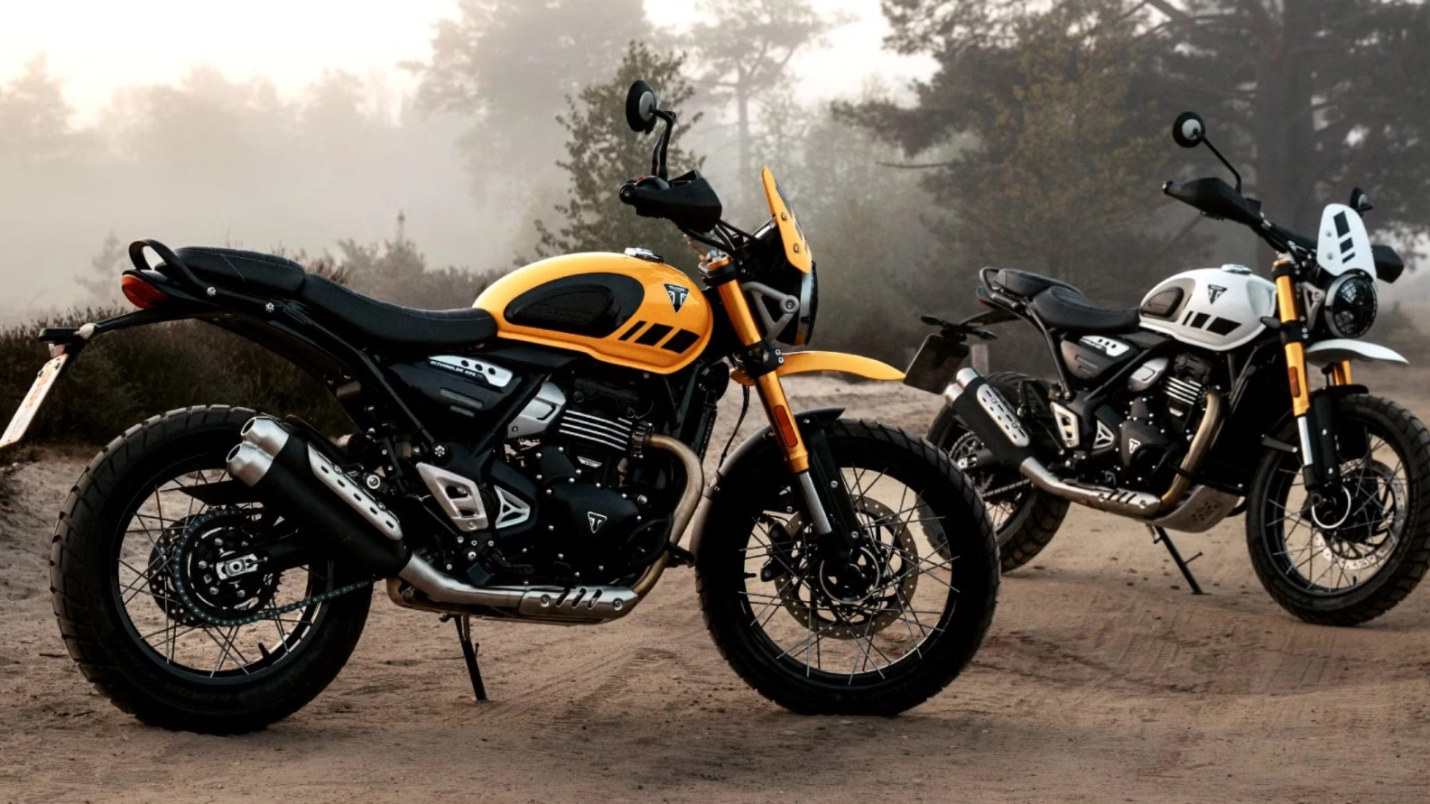 Triumph Scrambler 400 XC lộ diện với nhiều nâng cấp