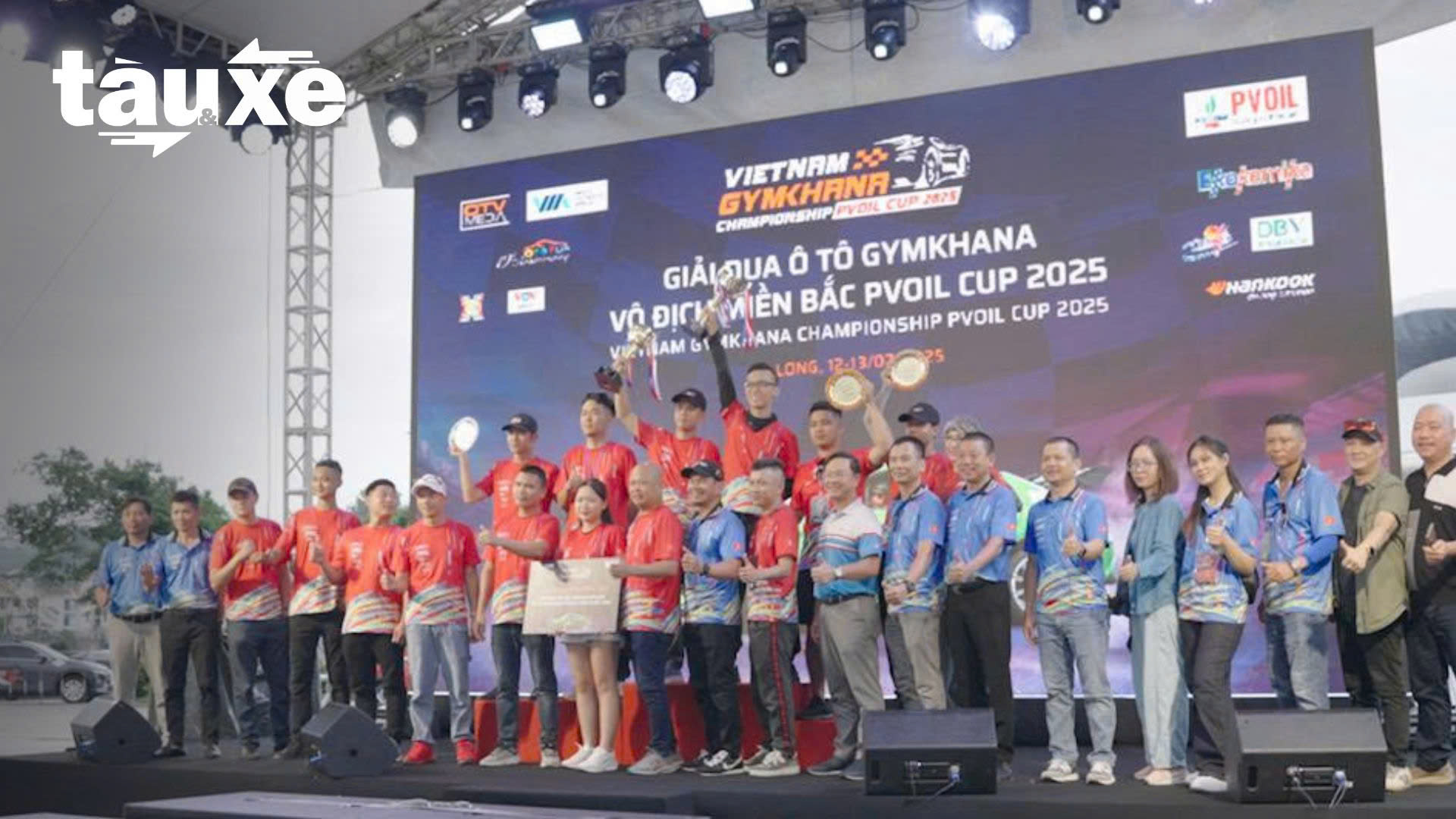 Hấp dẫn giải đua ô tô Gymkhana vô địch miền Bắc 2025 | Bản tin Tàu và Xe | 15/07/2025