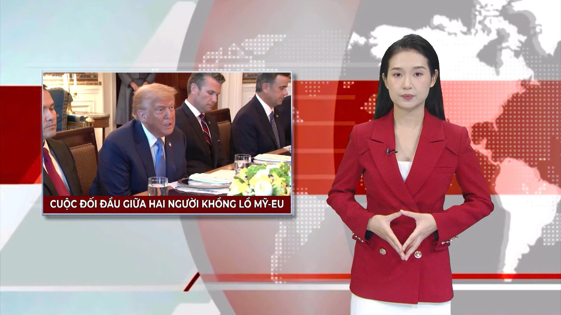 Mỹ - EU: Xung đột mới giữa hai ‘người khổng lồ’ | Nhìn ra thế giới | 15/07/2025