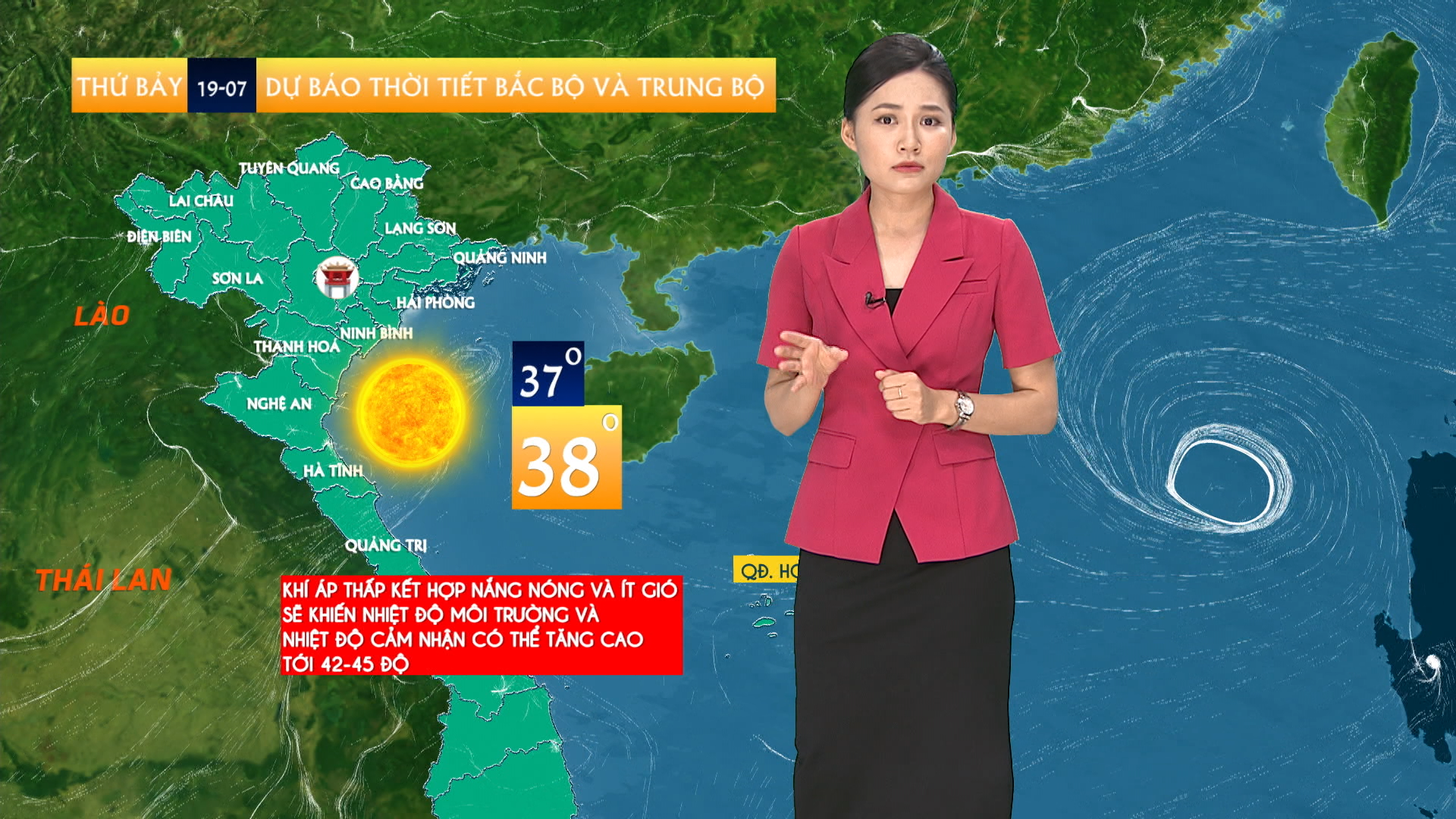 Dự báo thời tiết sáng | 16/07/2025
