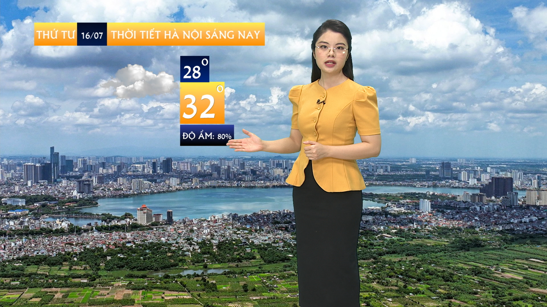 Dự báo thời tiết trưa | 16/07/2025