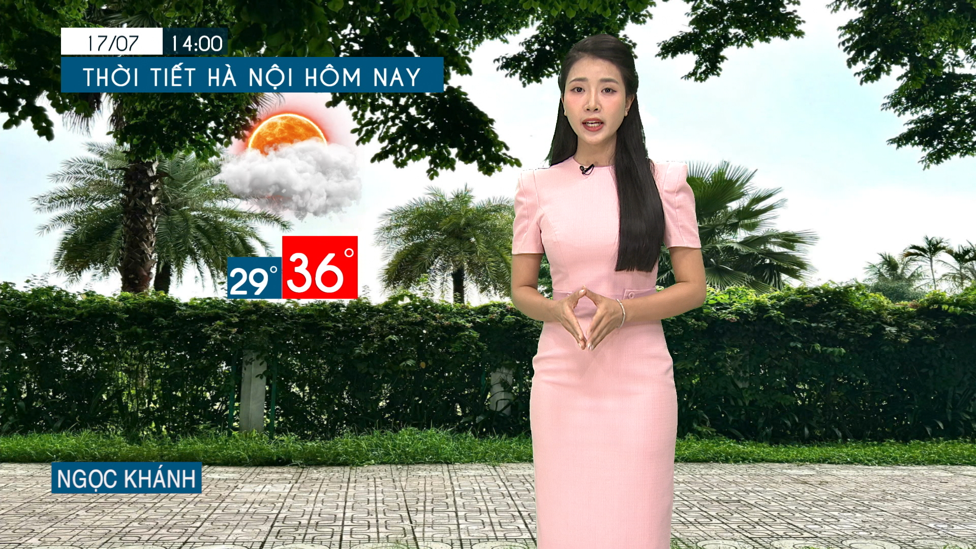 Dự báo thời tiết tối | 17/07/2025
