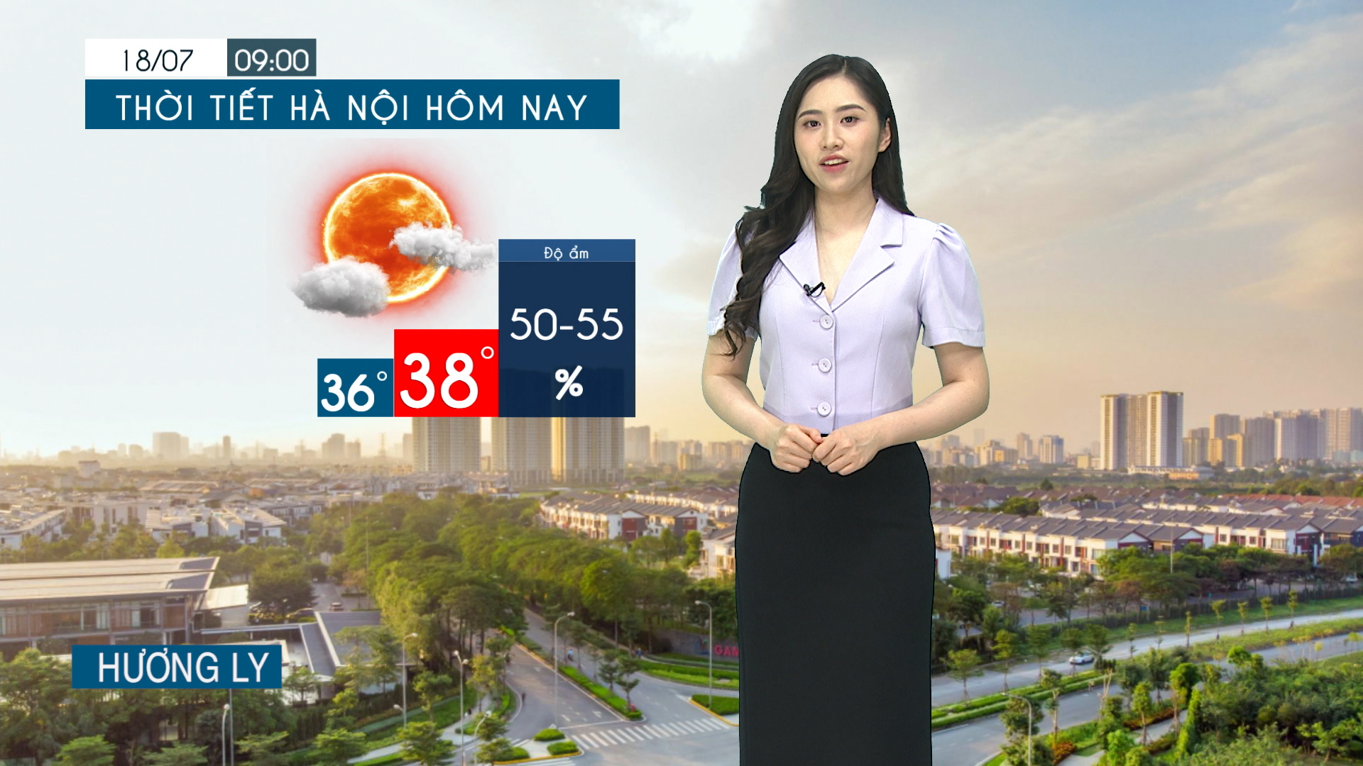 Dự báo thời tiết tối | 18/07/2025