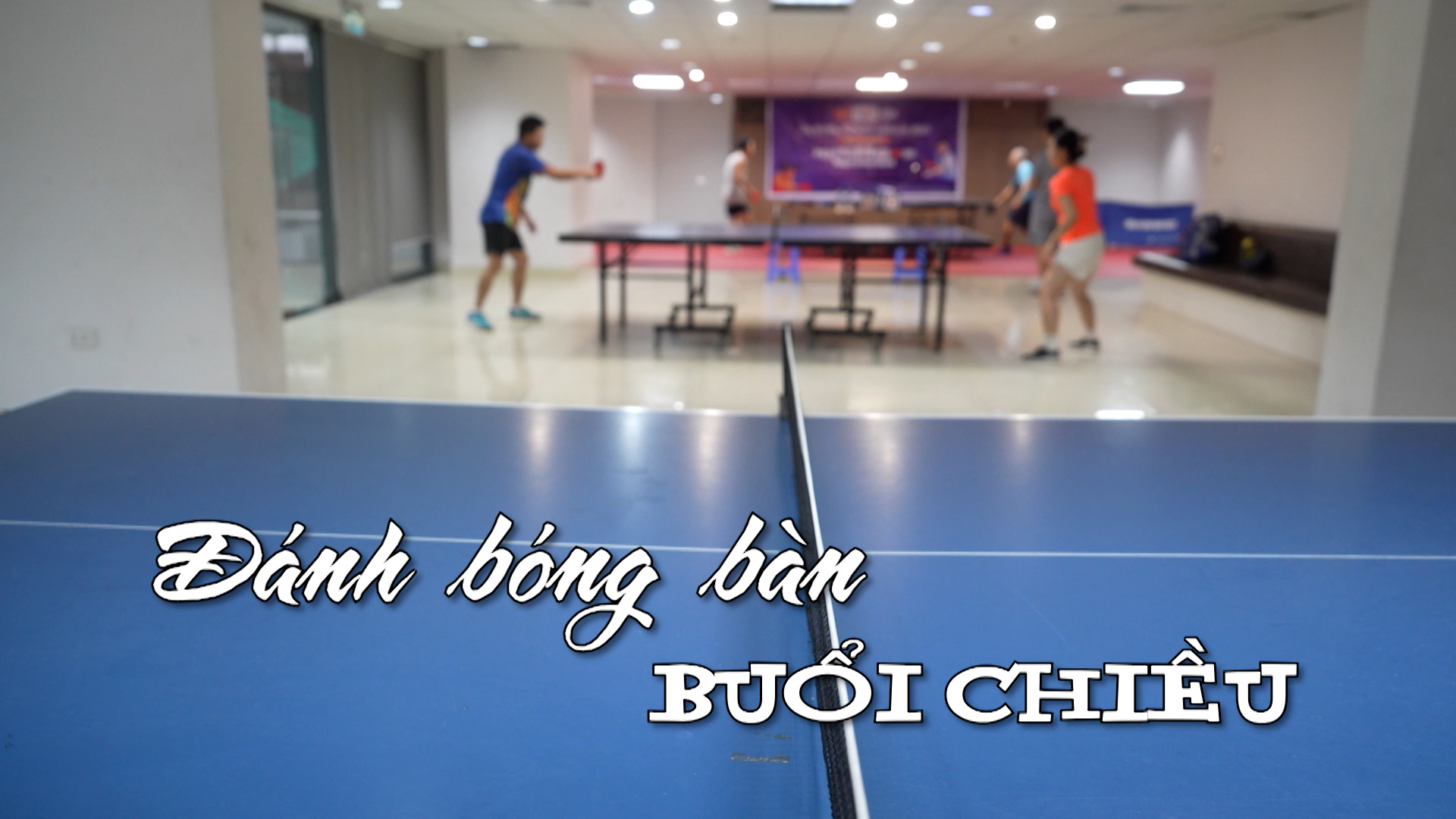 Đánh bóng bàn buổi chiều | Nhịp sống Hà Nội | 19/07/2025