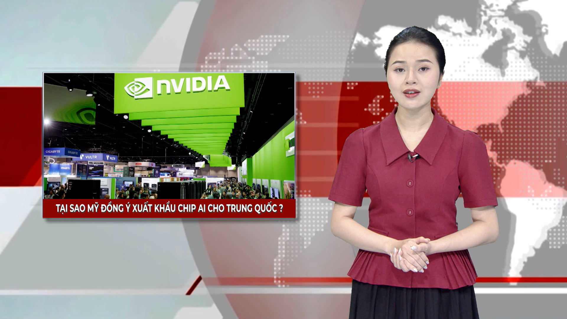 Tại sao Mỹ đồng ý xuất khẩu chip AI cho Trung Quốc? | Nhìn ra thế giới | 19/07/2025