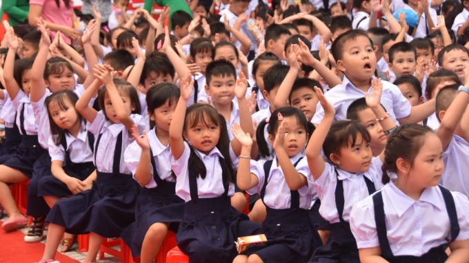 75% học sinh lớp 1 hoàn thành tuyển sinh trực tuyến
