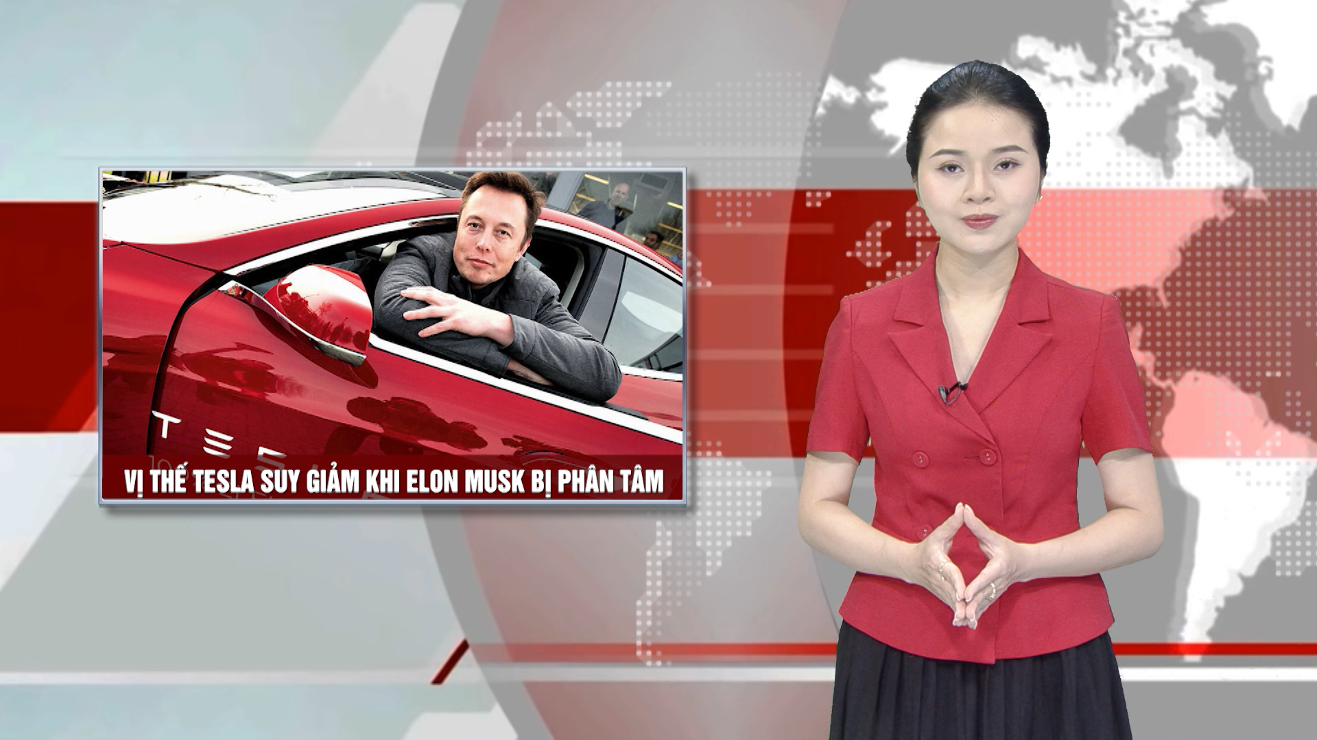 Vị thế Tesla suy giảm khi Elon Musk bị phân tâm | Nhìn ra thế giới | 20/07/2025