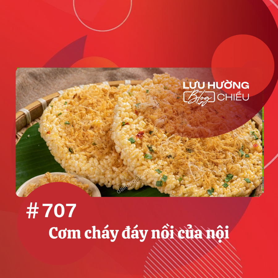 Cơm cháy đáy nồi của nội