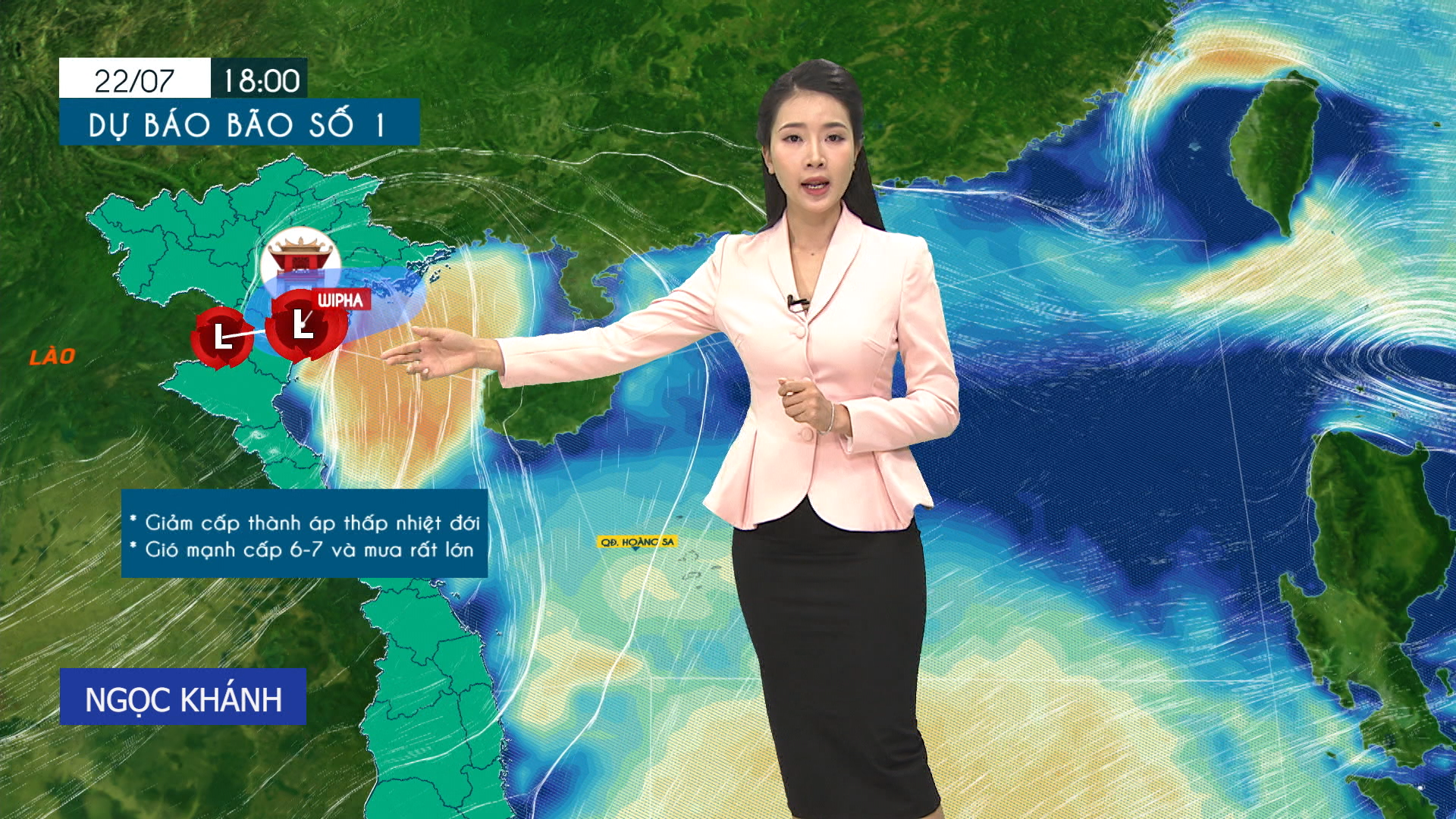 Dự báo thời tiết tối | 22/07/2025
