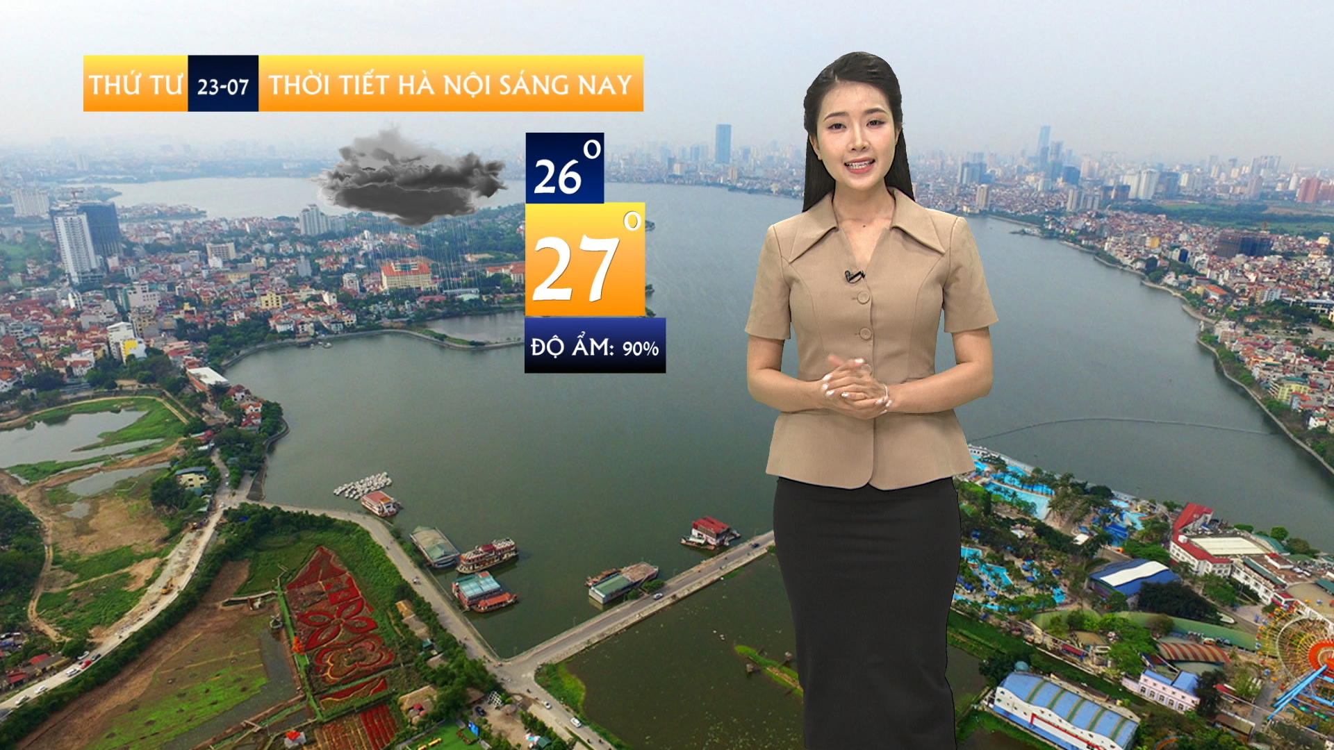 Dự báo thời tiết sáng | 23/07/2025
