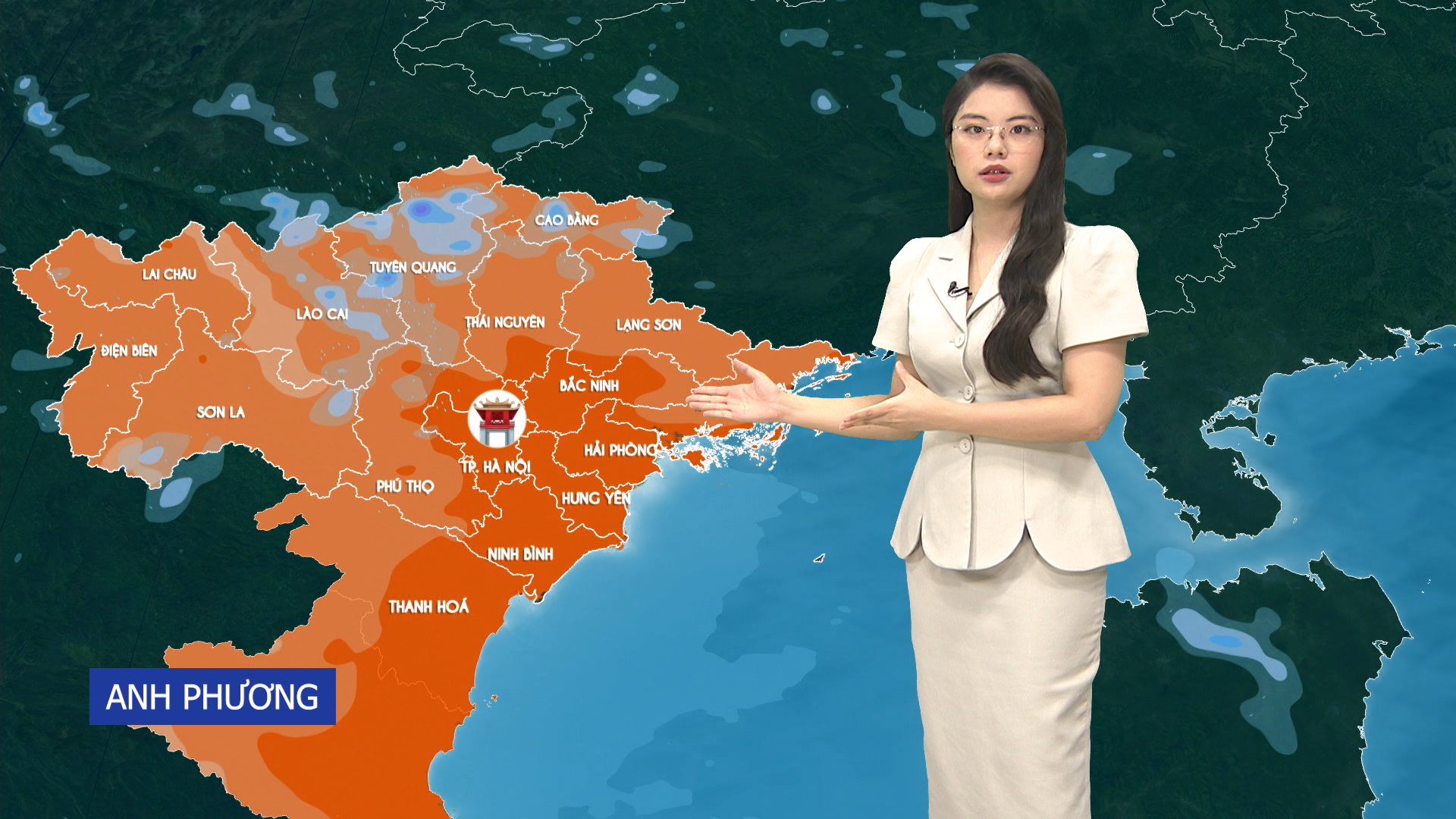 Dự báo thời tiết trưa | 23/07/2025