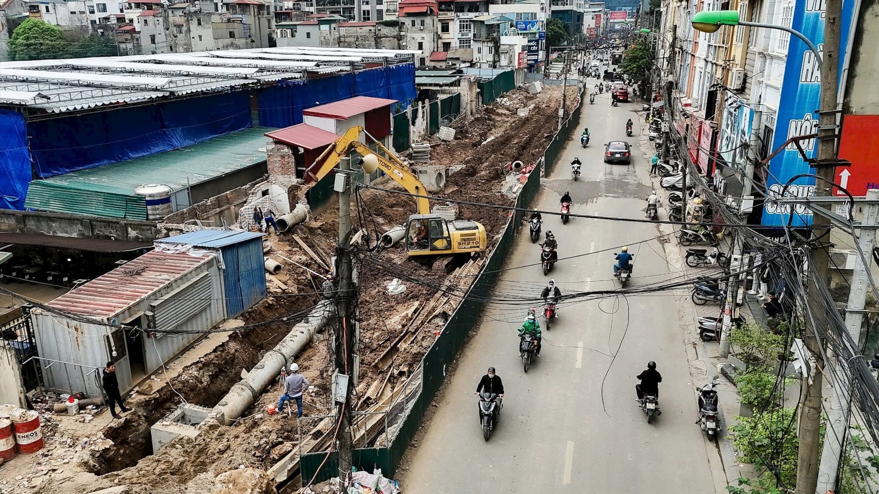 Dự án mở rộng đường Nguyễn Tuân lùi thời hạn hoàn thành