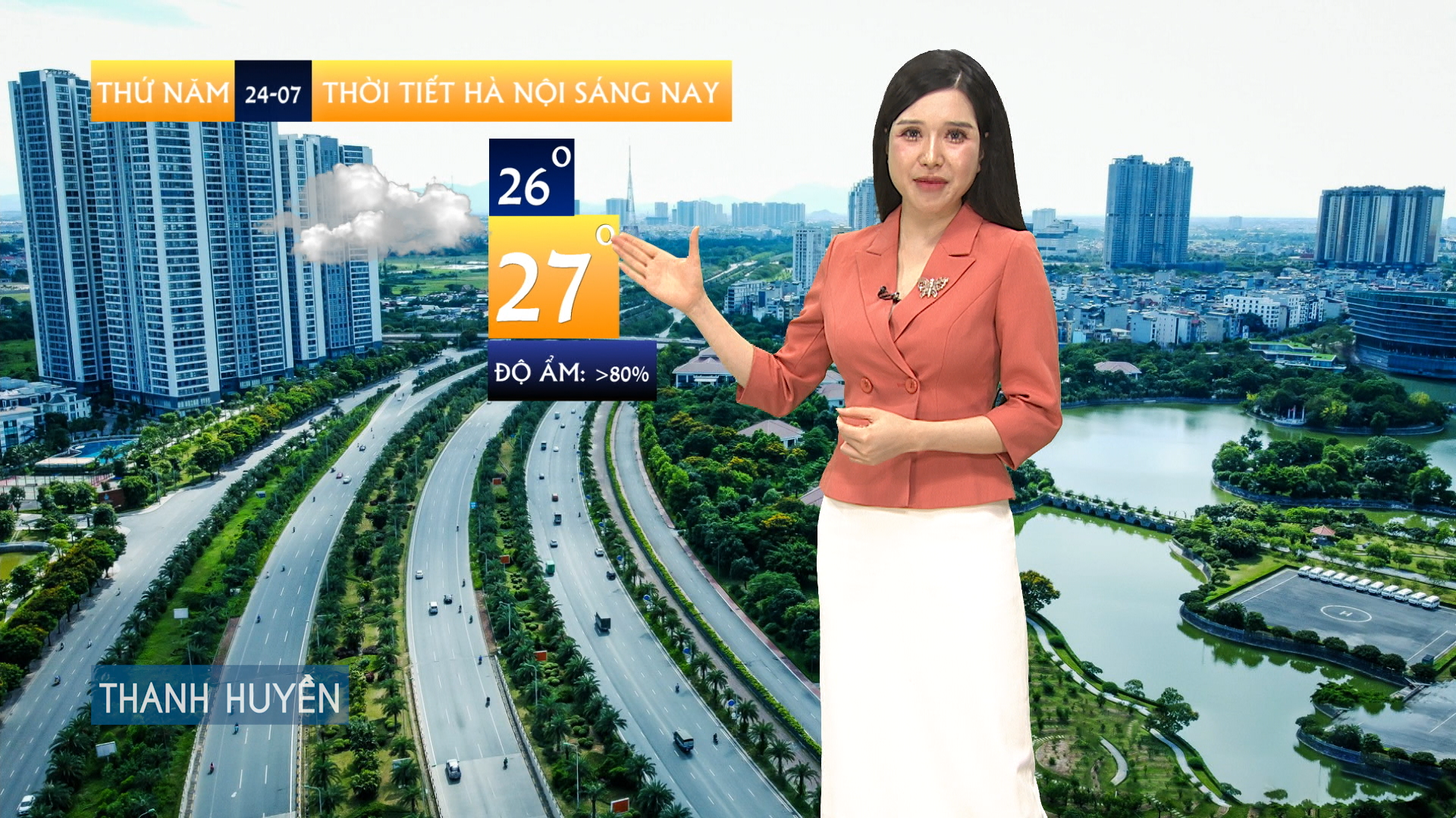 Dự báo thời tiết sáng | 24/07/2025