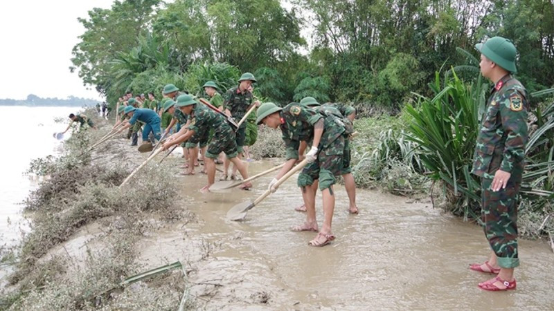  Thanh Hóa khẩn trương tiêu úng, chống ngập sau bão