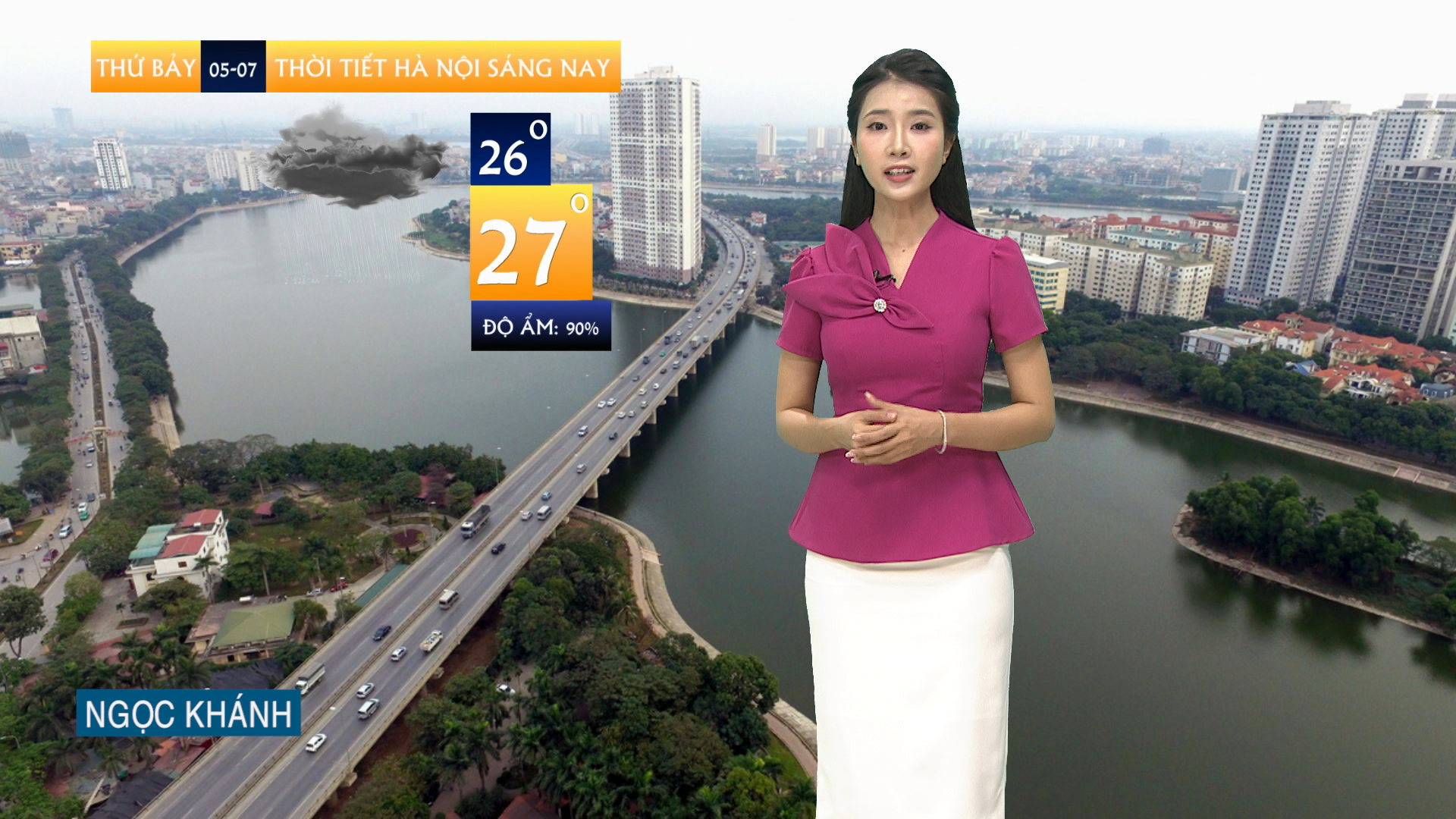 Dự báo thời tiết sáng | 05/07/2025