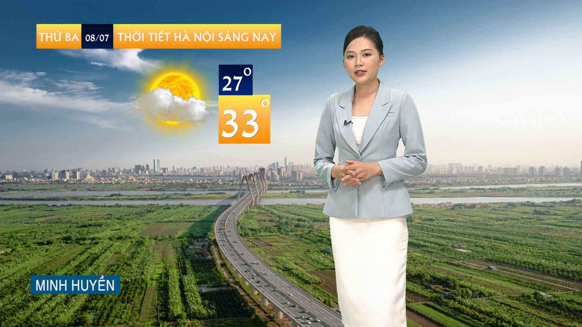 Dự báo thời tiết trưa | 08/07/2025