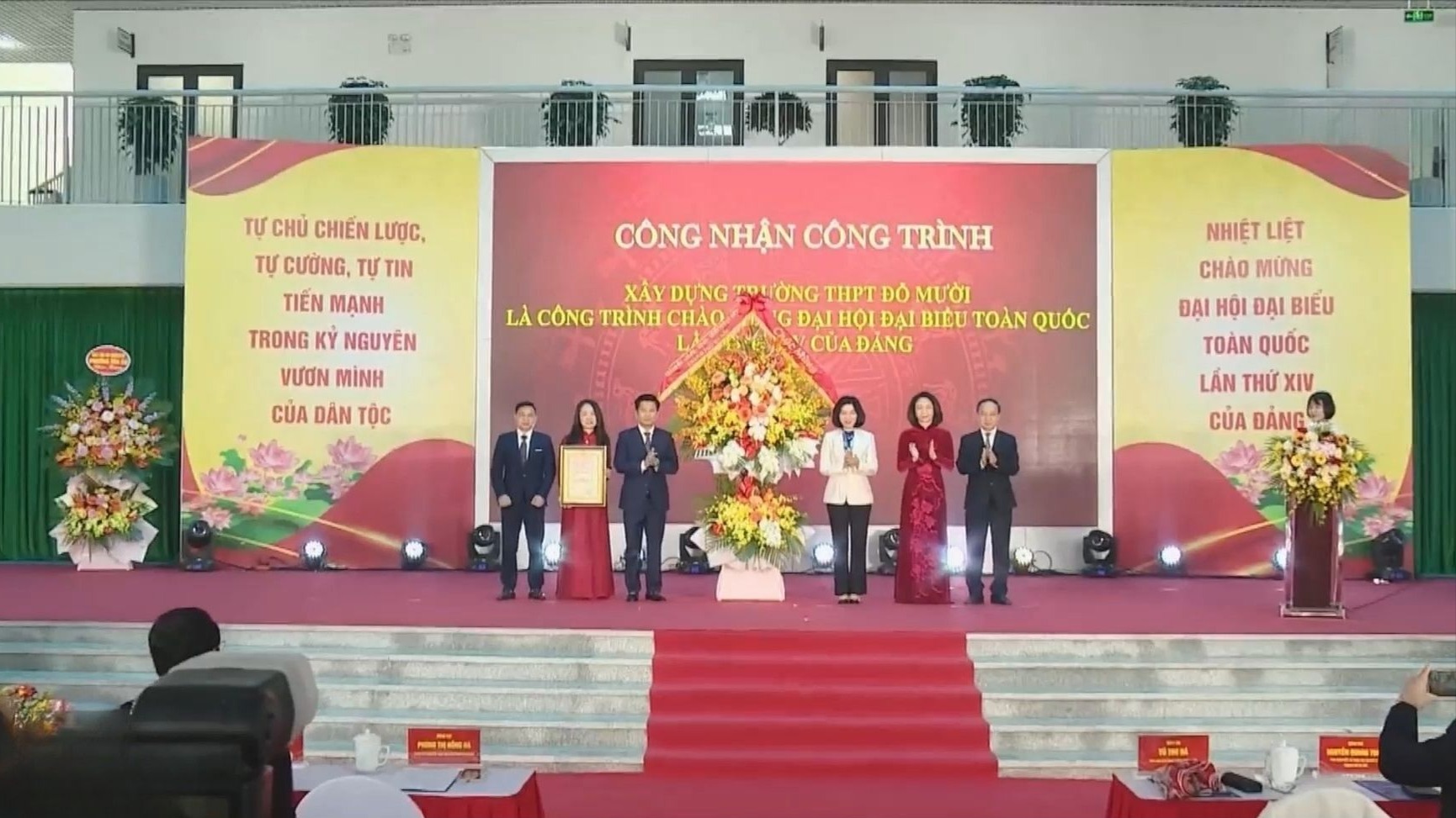 Khánh thành trường THPT mang tên cố Tổng Bí thư Đỗ Mười