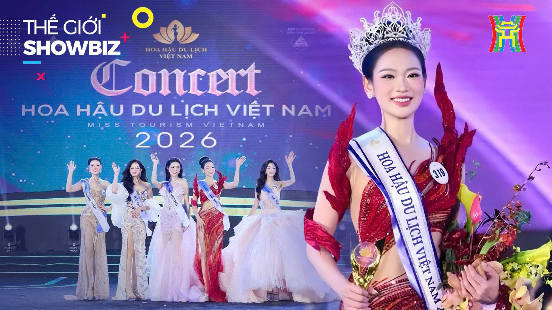Tân Hoa hậu Du lịch Việt Nam 2026 đến từ Hà Nội | Thế giới Showbiz | 12/01/2026