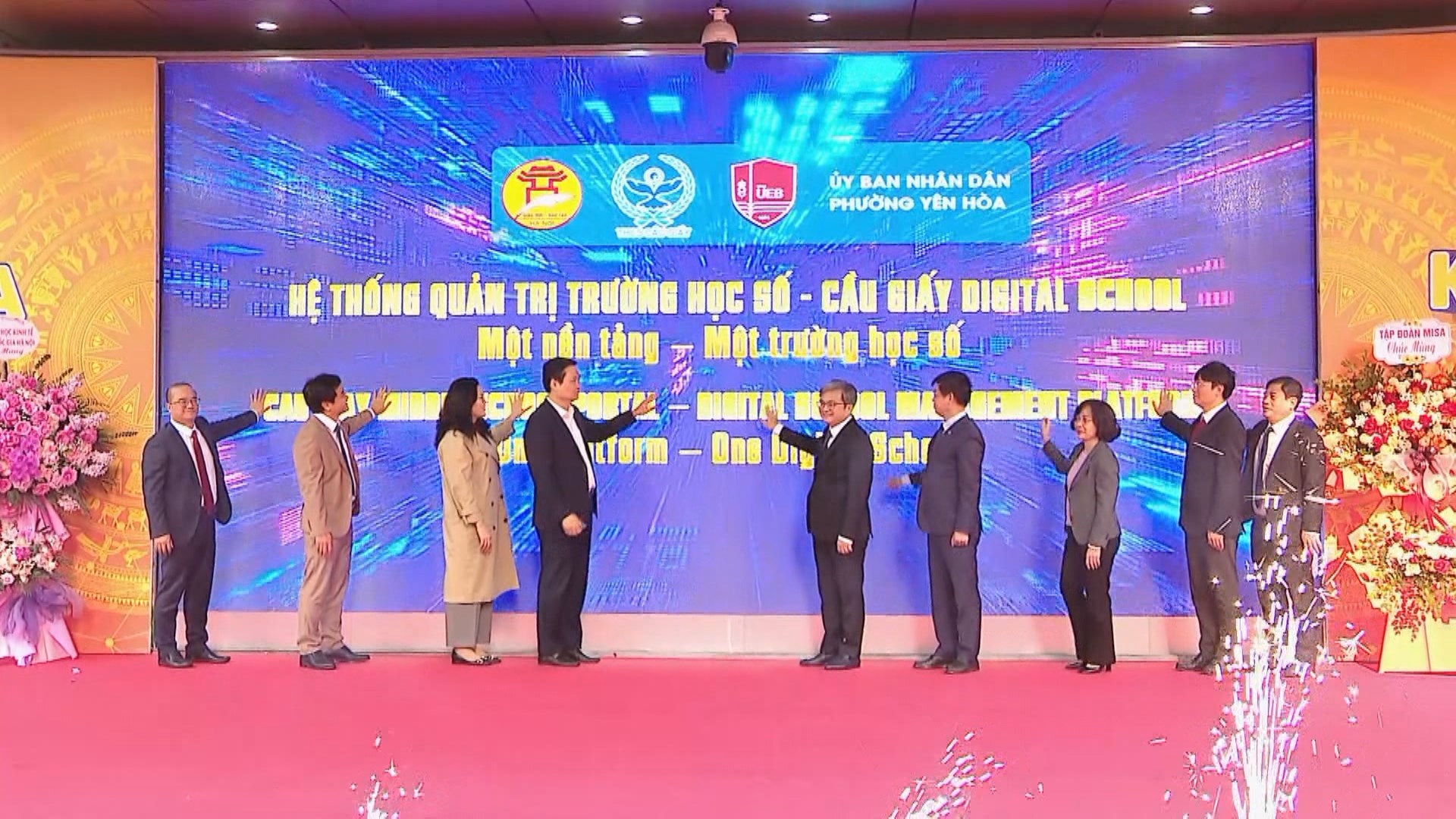 Vận hành thử nghiệm hệ thống quản trị trường học số