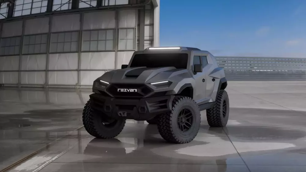 Rezvani Tank 2026 đạt công suất hơn 1000 mã lực