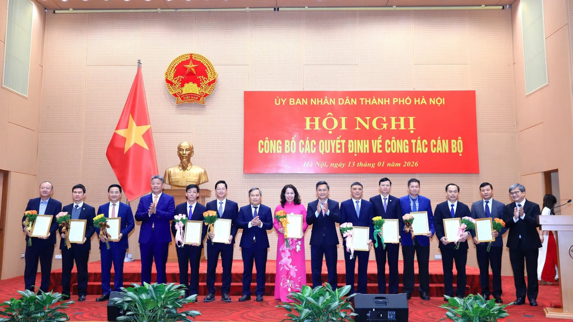 Hà Nội điều động, bổ nhiệm 11 cán bộ chủ chốt