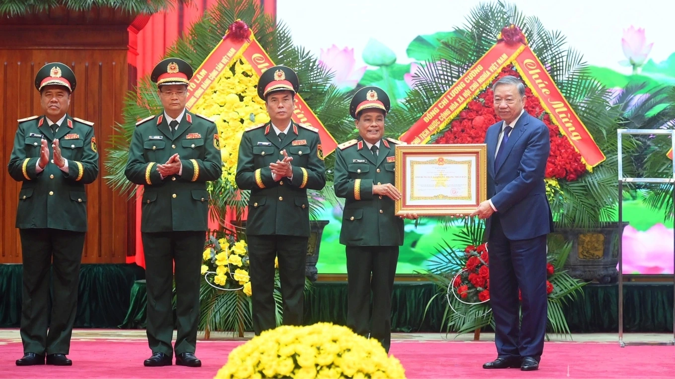 Tổng cục Hậu cần – Kỹ thuật đón nhận danh hiệu Anh hùng LLVTND