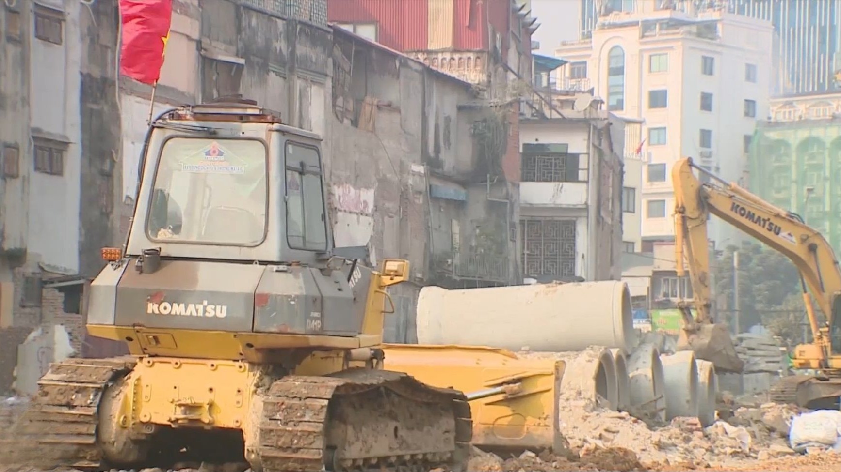 Vành đai 1 Hoàng Cầu – Voi Phục trước ngày thông tuyến