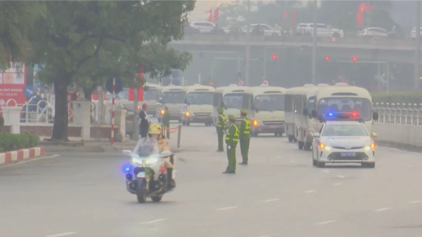 Tổng duyệt dẫn đoàn đại biểu dự Đại hội Đảng toàn quốc lần thứ XIV