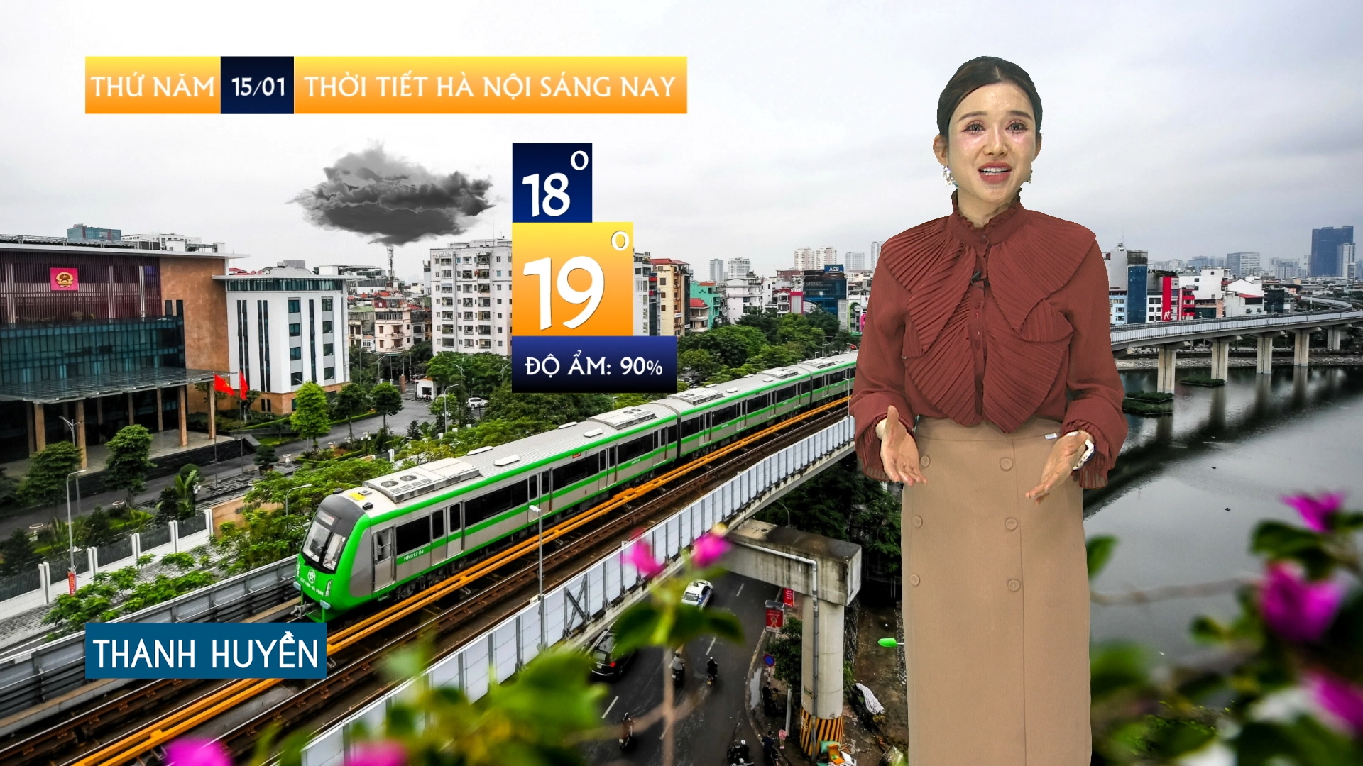 Dự báo thời tiết sáng | 15/01/2026