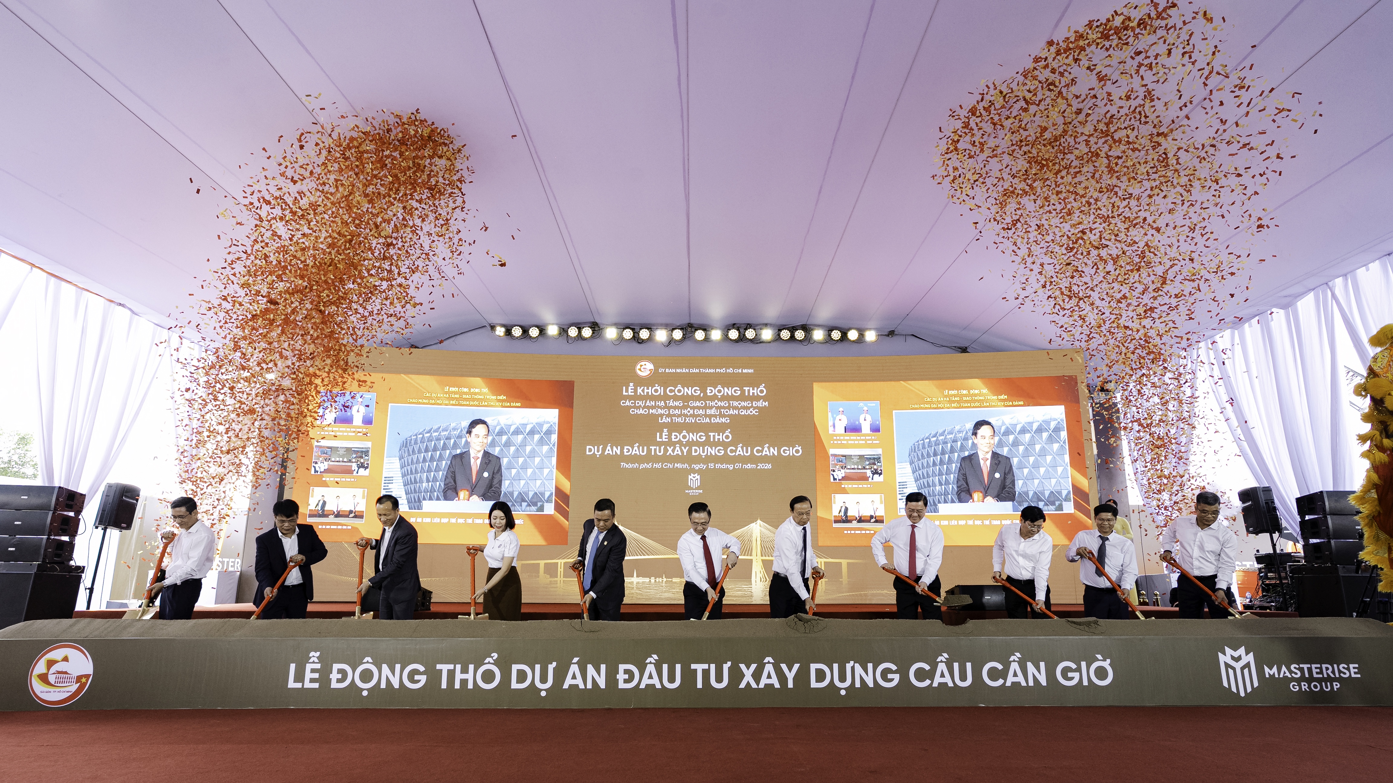 Cầu Cần Giờ khởi công, khai mở tiềm năng sống trải nghiệm tại vùng lõi Vịnh Tiên