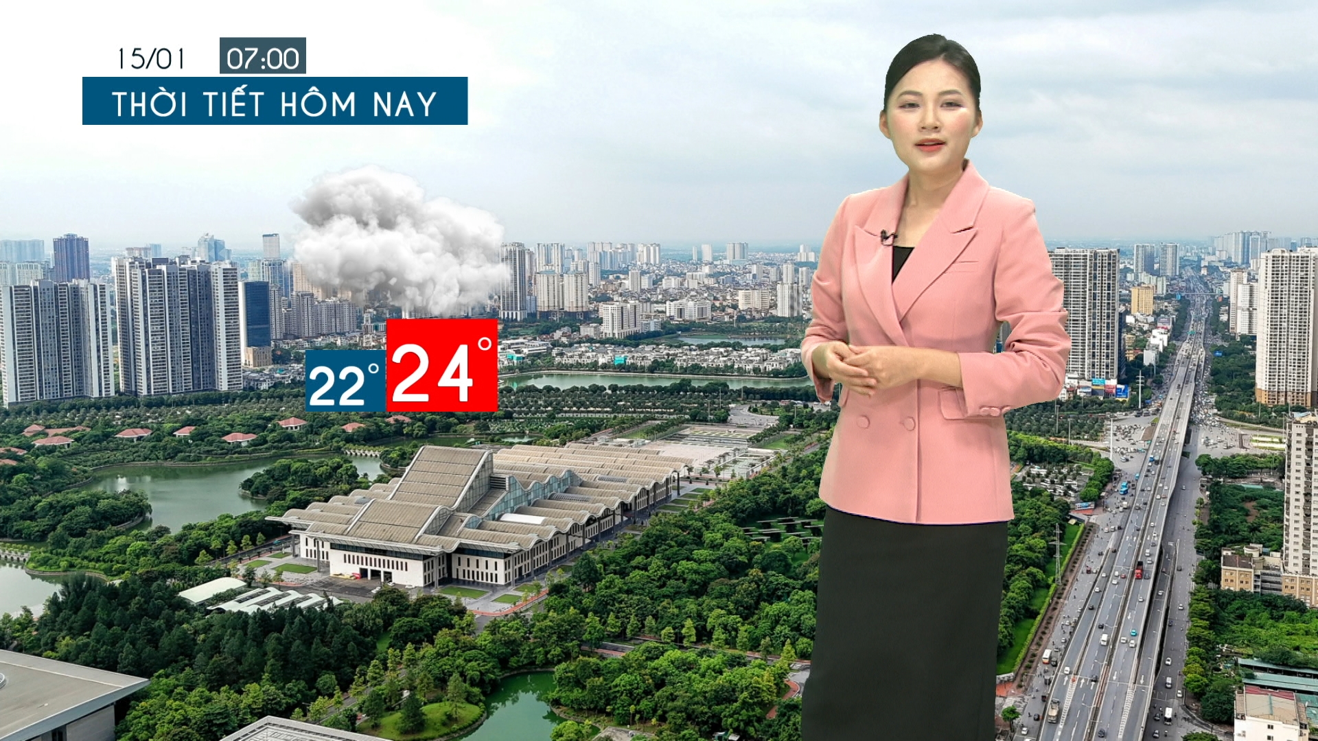Dự báo thời tiết tối | 15/01/2026