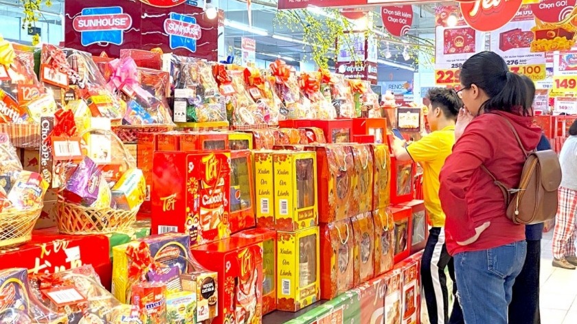 Hà Nội tăng mạnh dự trữ hàng hóa Tết