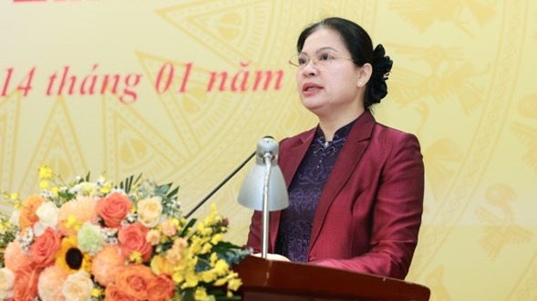 Bà Hà Thị Nga được giới thiệu giữ chức Tổng Thư ký Ủy ban Trung ương MTTQ Việt Nam