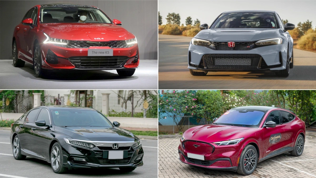 Top 10 xe ô tô bán ít nhất Việt Nam năm 2025