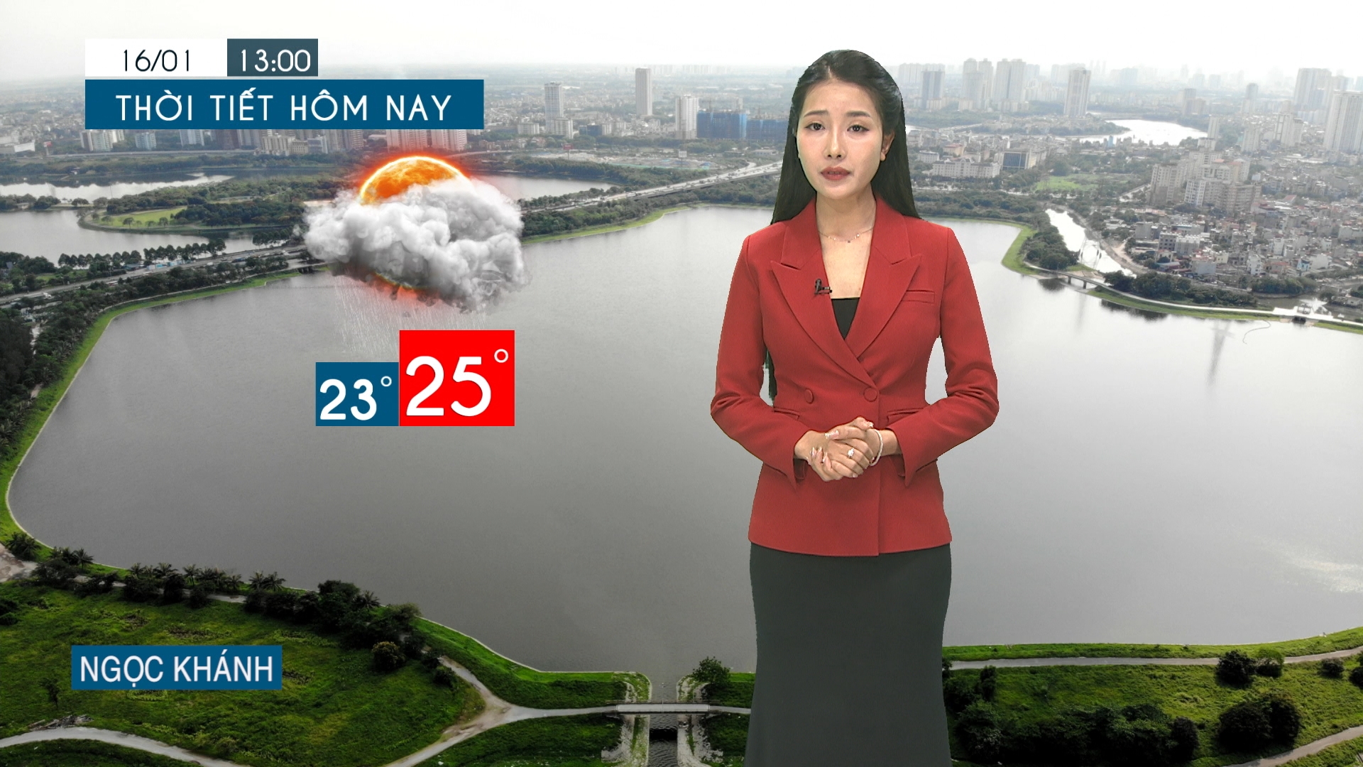 Dự báo thời tiết tối | 16/01/2026