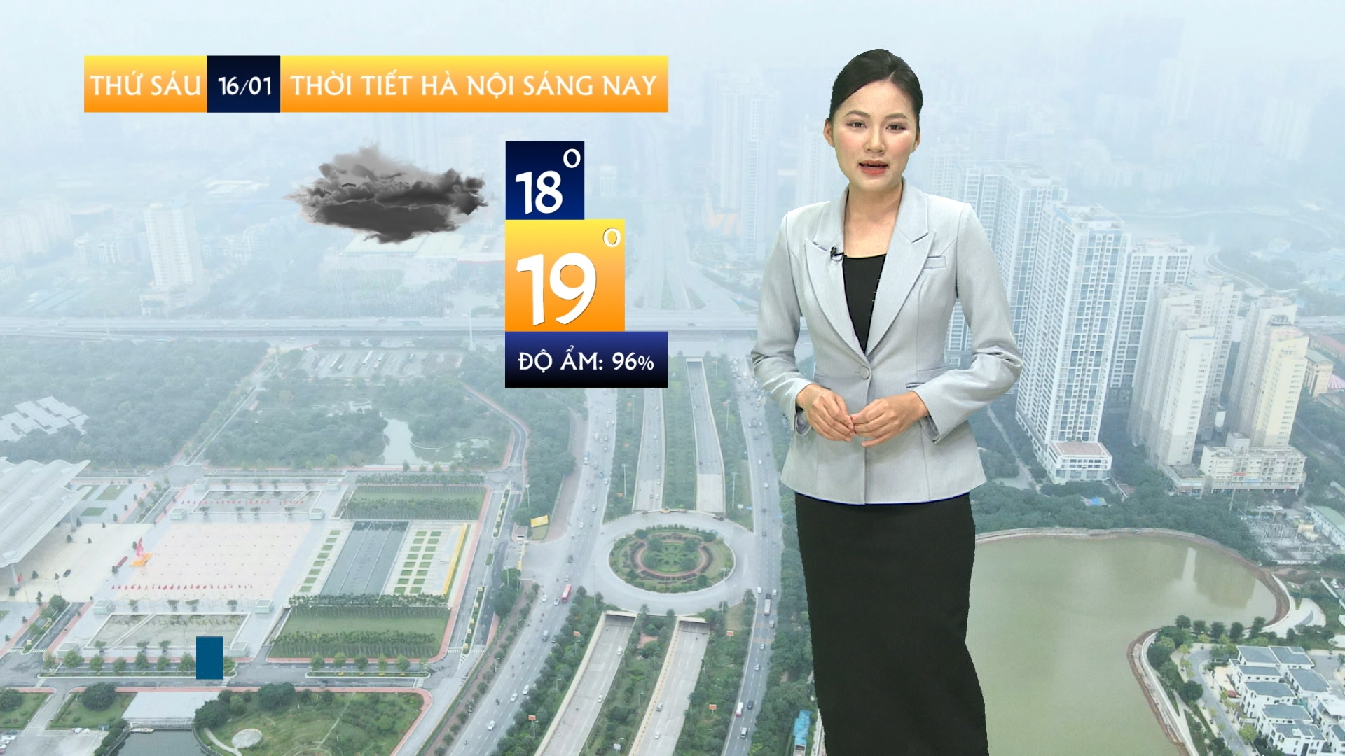 Dự báo thời tiết sáng | 16/01/2026