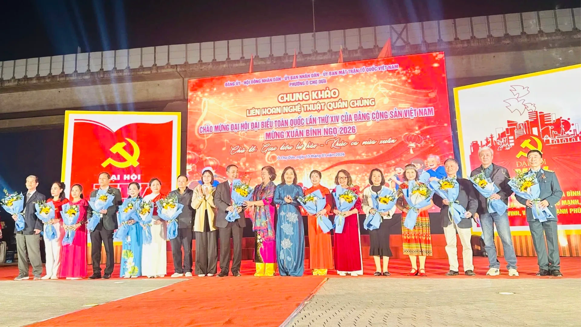 Ngày hội nghệ thuật quần chúng hướng về Đại hội XIV của Đảng