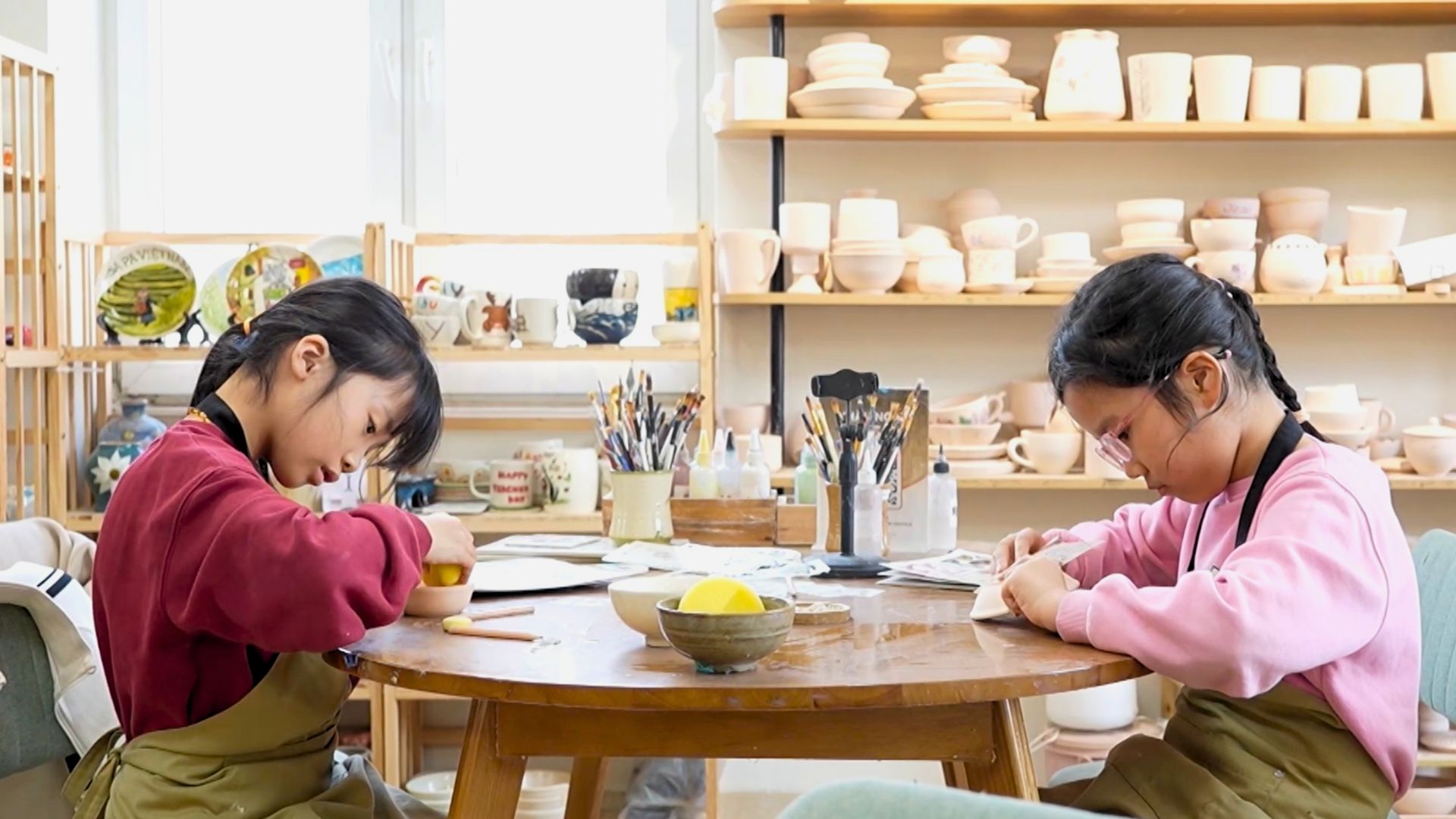 Nặn gốm cuối tuần