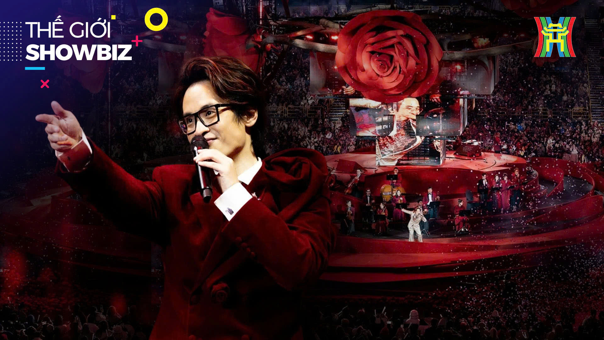 The Rose: Hà Anh Tuấn cùng 20.000 khán giả vẽ đóa hồng rực rỡ | Thế giới Showbiz | 18/01/2026