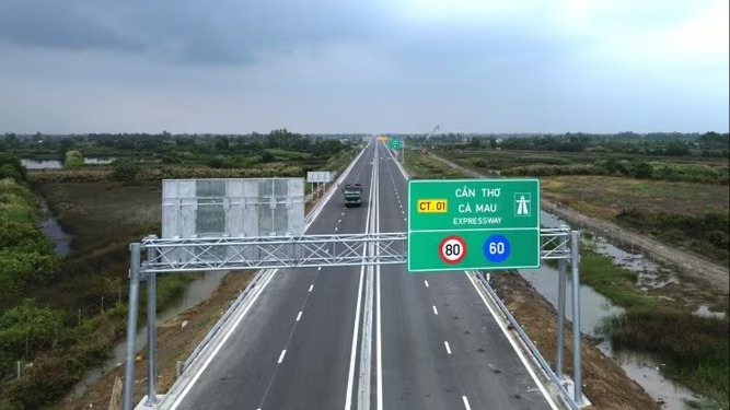 Cao tốc Cần Thơ - Cà Mau chính thức thông xe toàn tuyến