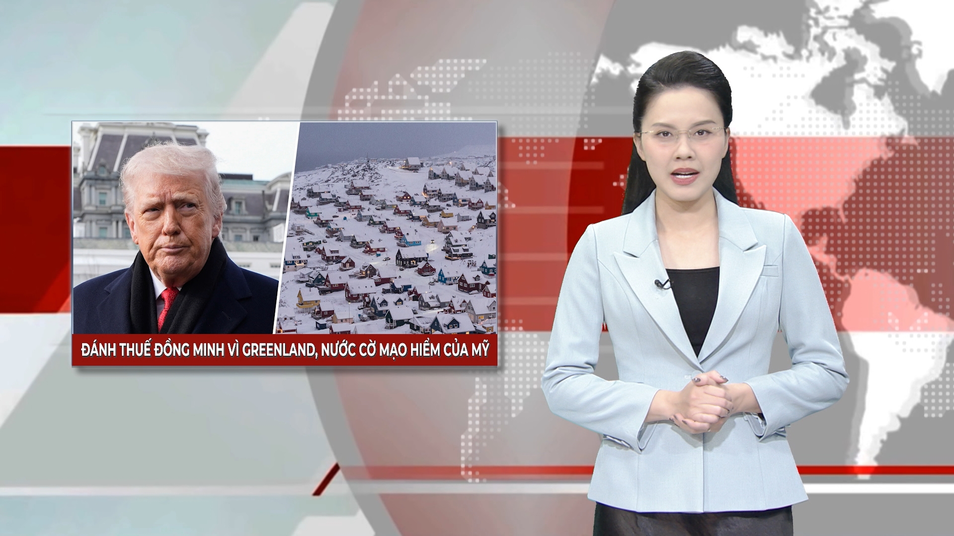 Đánh thuế đồng minh vì Greenland: Nước cờ mạo hiểm của Mỹ | Nhìn ra thế giới | 19/01/2026