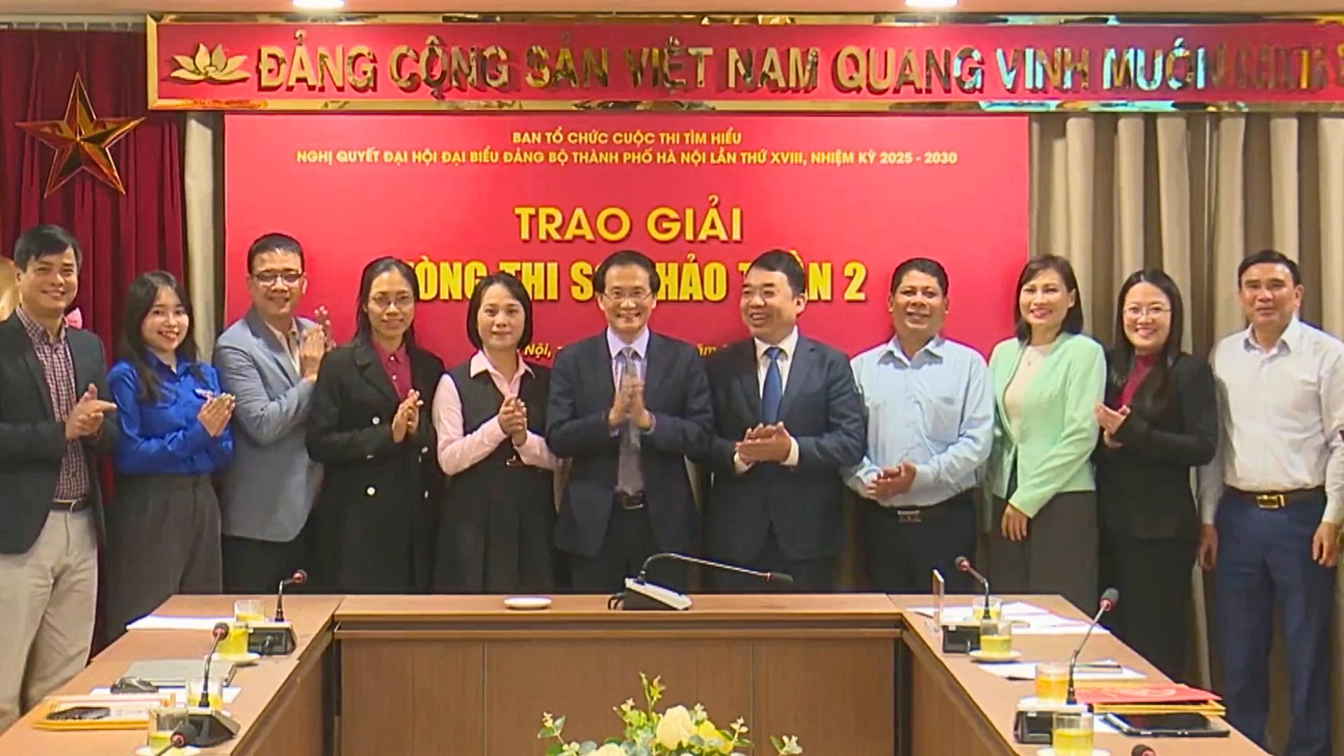 Gần 170.000 người tham gia tìm hiểu NQ Đại hội 18 Đảng bộ Hà Nội tuần hai